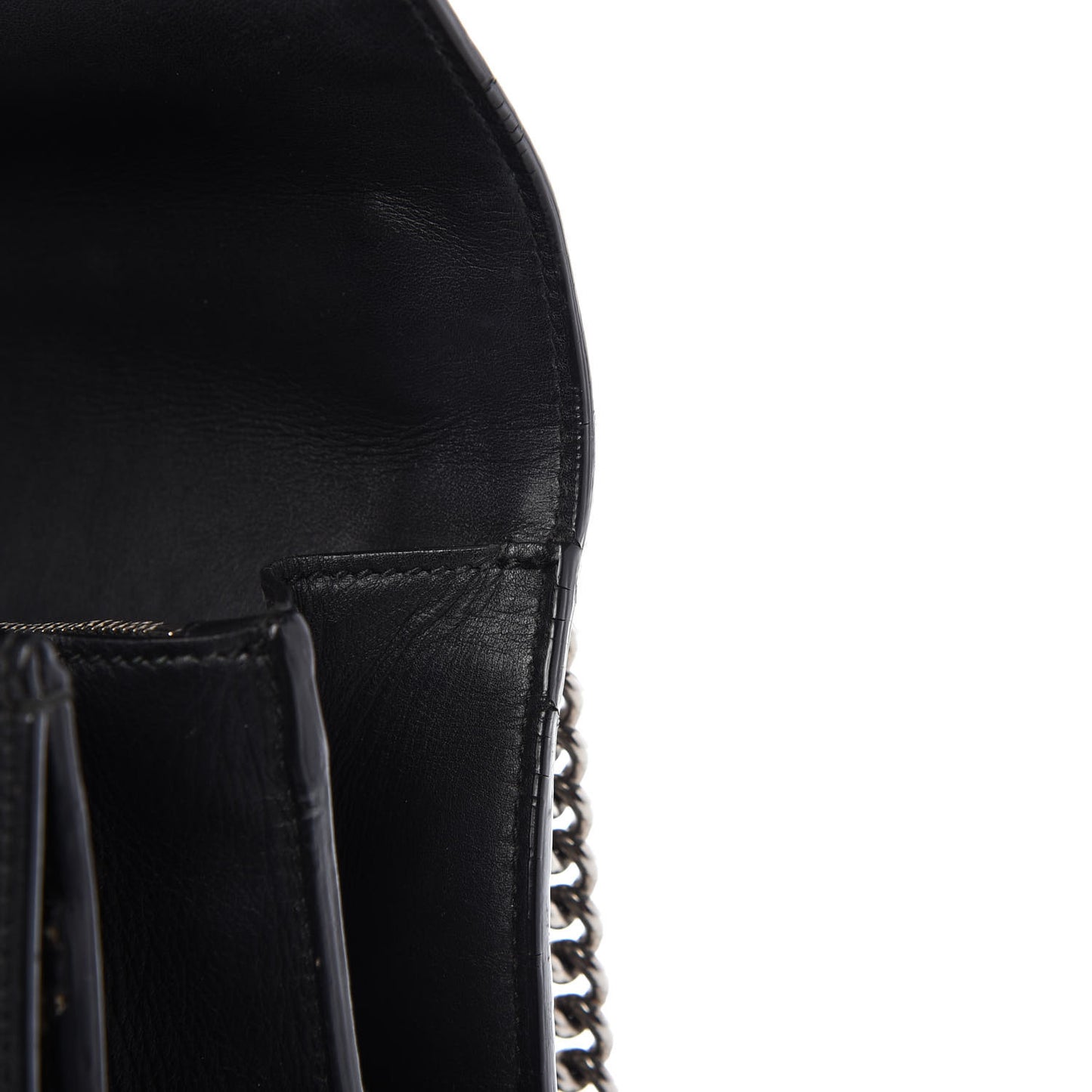 GG Supreme Monogram Arabesque Medium Dionysus Shoulder Bag Black