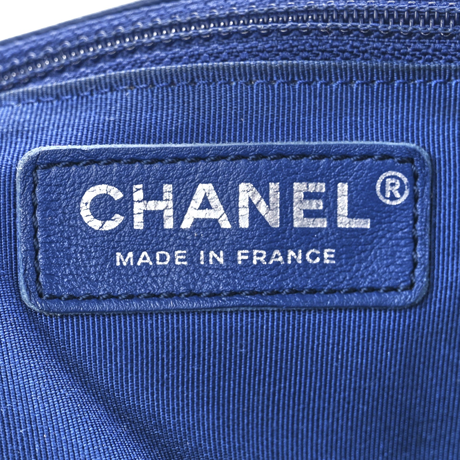 Chanel Calfskin Quilted New Medium Boy Flap Blue 6 of 11