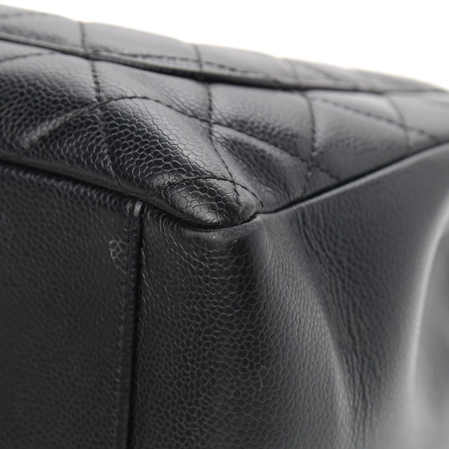 Chanel Caviar Quilted Grand Shopping Tote GST Black 14 of 14