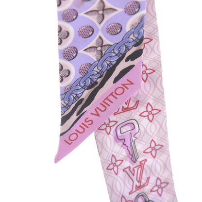 Louis Vuitton Silk Monogram Bubblegram BB Bandeau Blush 4 of 4