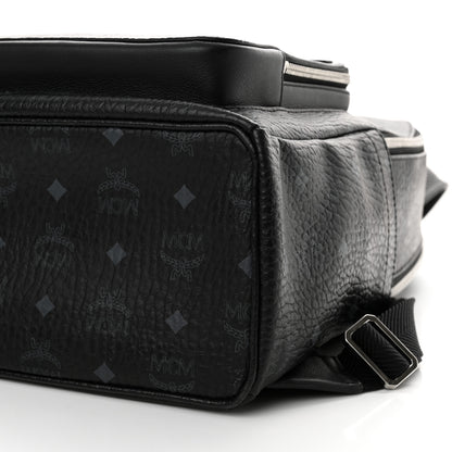 MCM Visetos Medium Stark Backpack Black 10 of 12