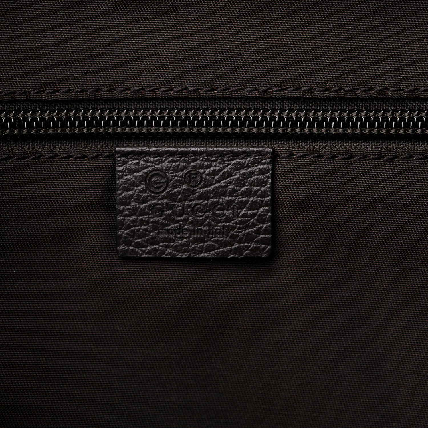Gucci Monogram Travel Backpack Dark Brown 6 of 10