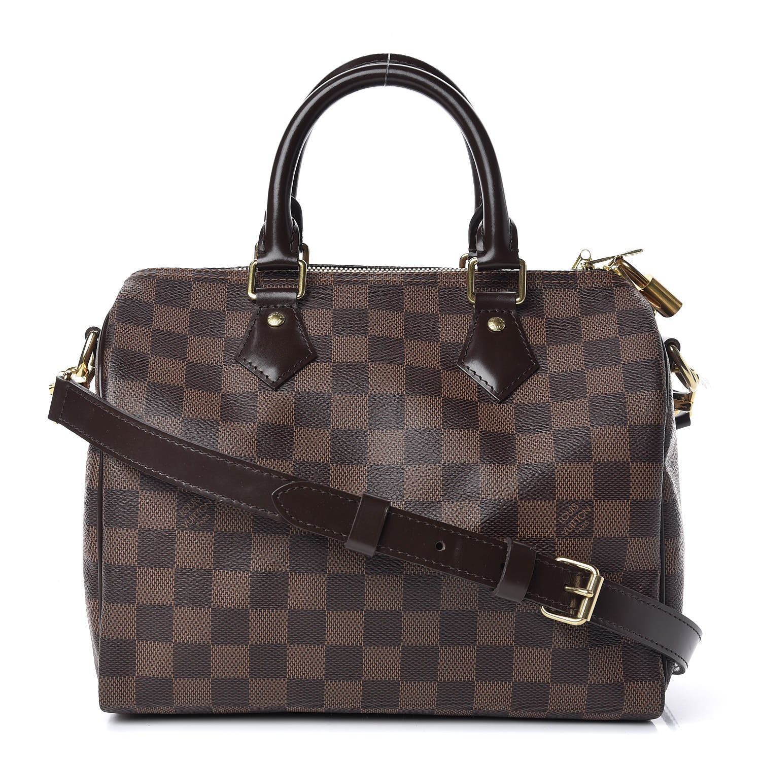 Louis Vuitton Damier Ebene Speedy Bandouliere 25 1 of 11