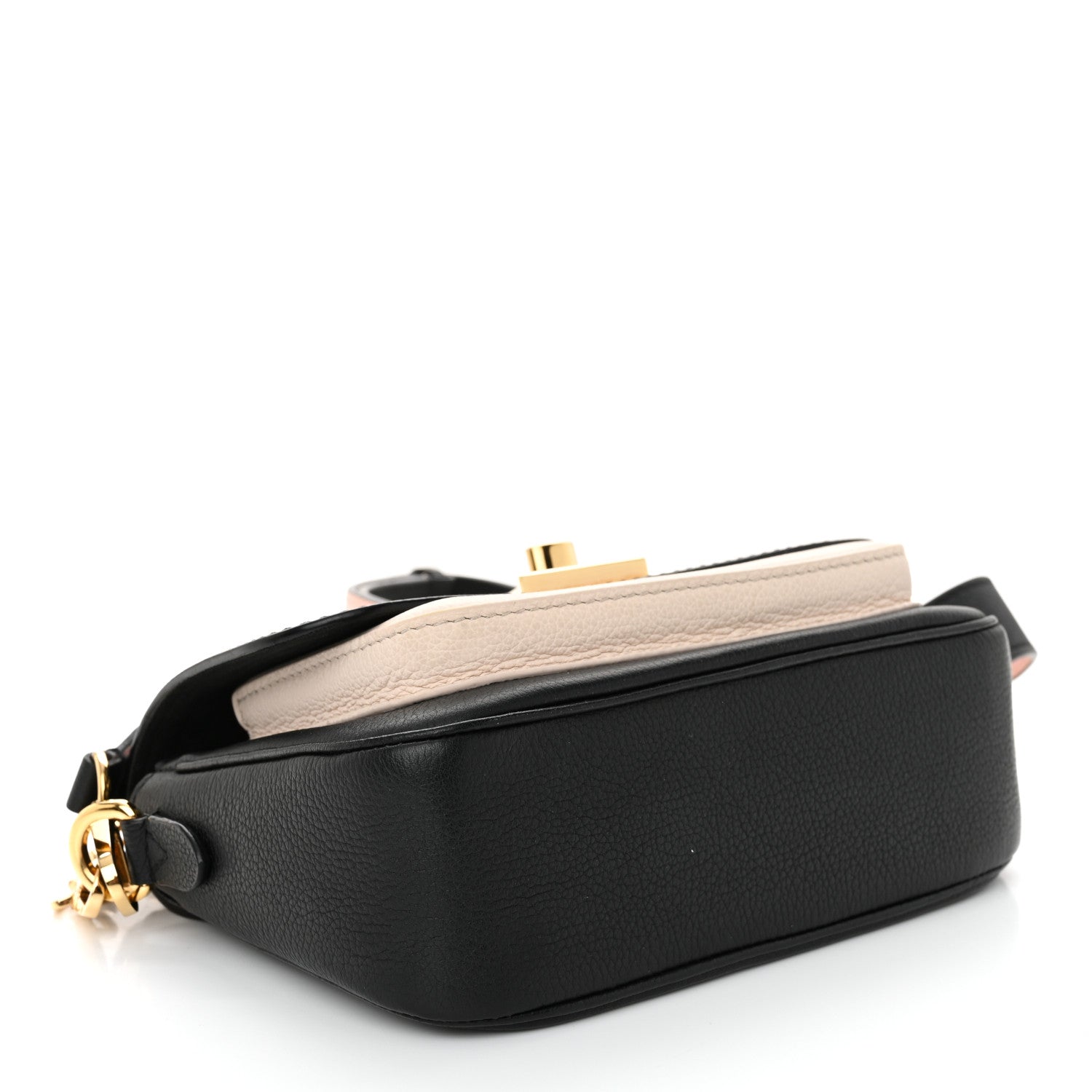 Louis Vuitton Grained Calfskin Lockme Tender Black 4 of 9