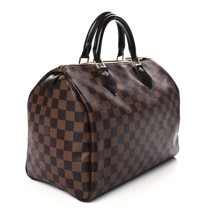 Louis Vuitton Damier Ebene Speedy 30 3 of 10
