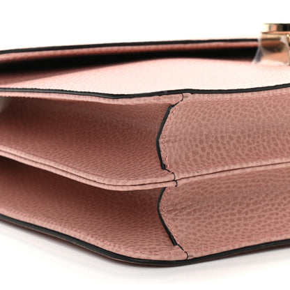 Gucci Dollar Calfskin Small Interlocking G Shoulder Bag Soft Pink 9 of 10