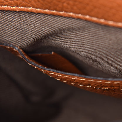 Chloe Calfskin Mini Marcie Round Crossbody Bag Tan 8 of 13