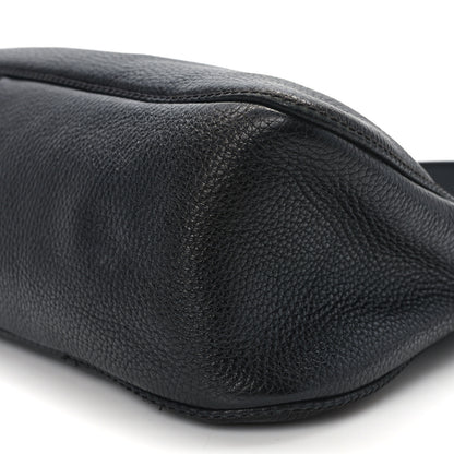 Chanel Grained Calfskin Tassel Shoulder Bag Black 10 of 12