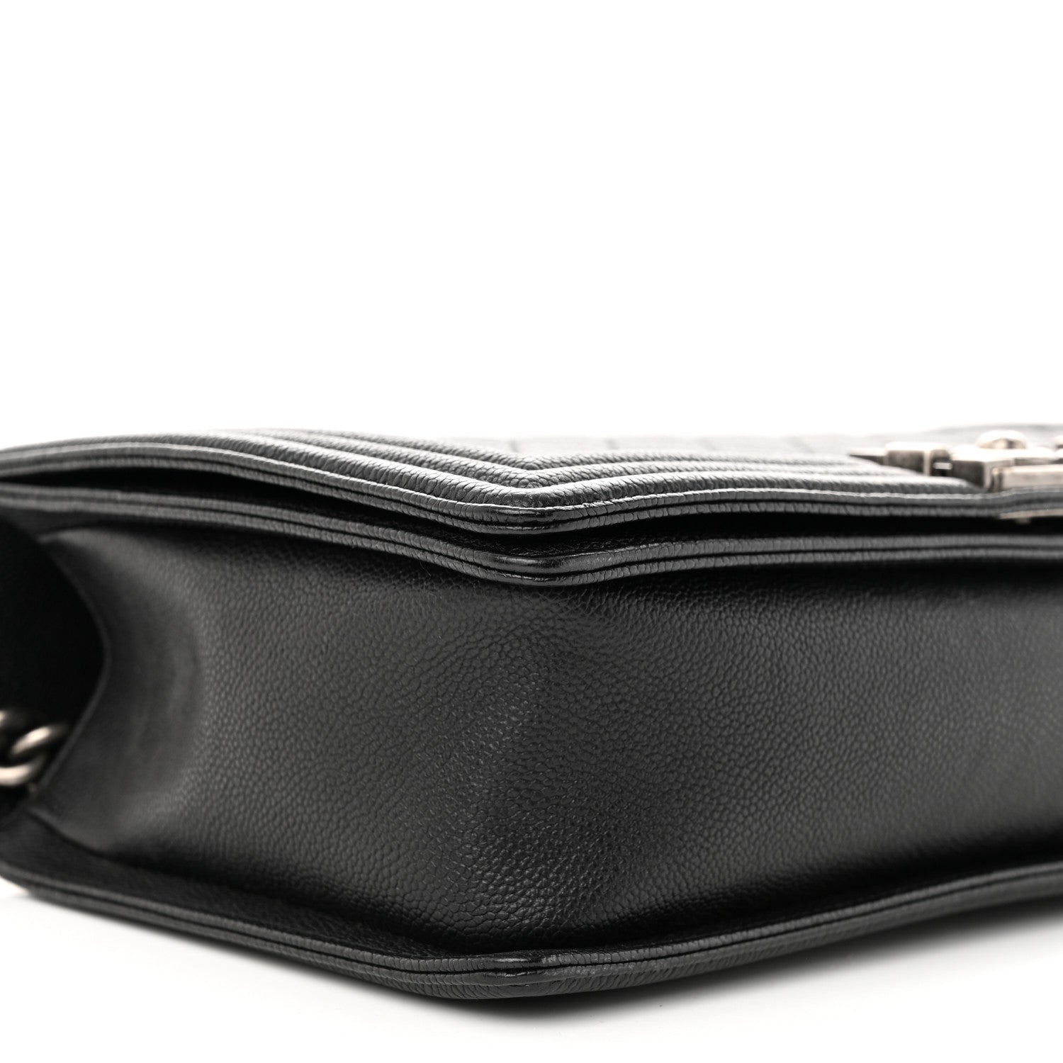 Chanel Caviar Quilted New Medium Boy Flap Black 9 of 11
