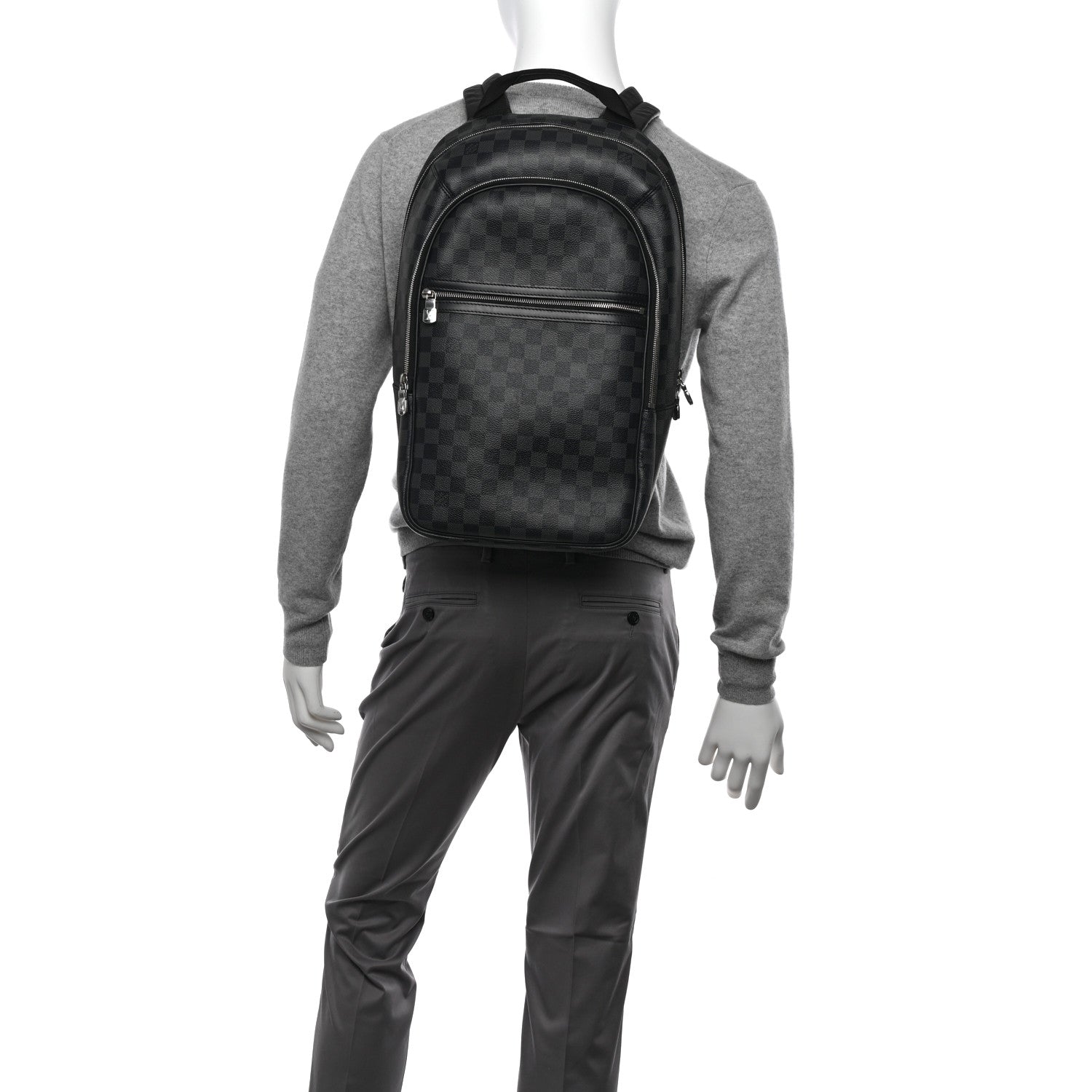 Louis Vuitton Damier Graphite Michael Backpack NV2 2 of 11
