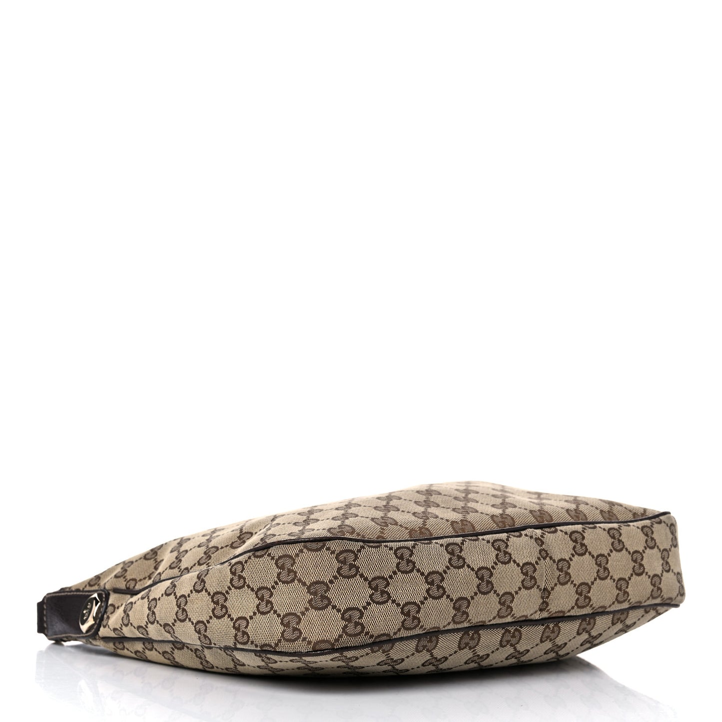 GG Monogram Medium Charmy Hobo Dark Brown