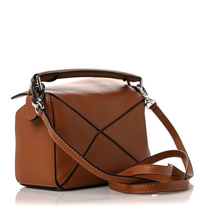 Loewe Calfskin Mini Puzzle Bag Tan 3 of 8