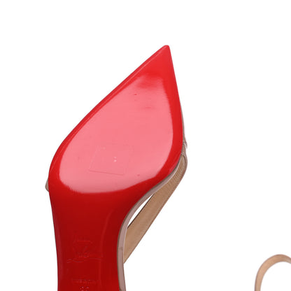 Christian Louboutin Patent After Sun Brandina 85 Pumps 39 Nude 8 of 10