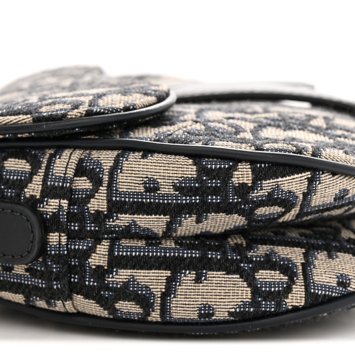 Oblique Mini Saddle Bag Blue
