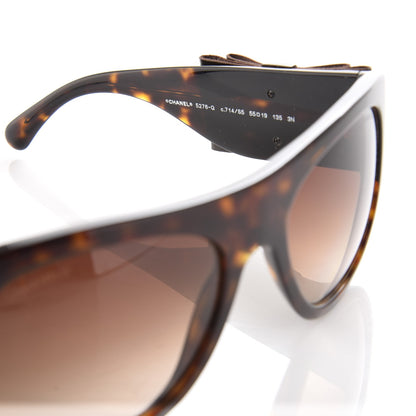 Chanel CC Bow Sunglasses 5276-Q Tortoise 5 of 7