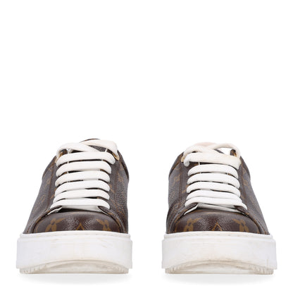Louis Vuitton Monogram Time Out Sneakers 38.5 3 of 10
