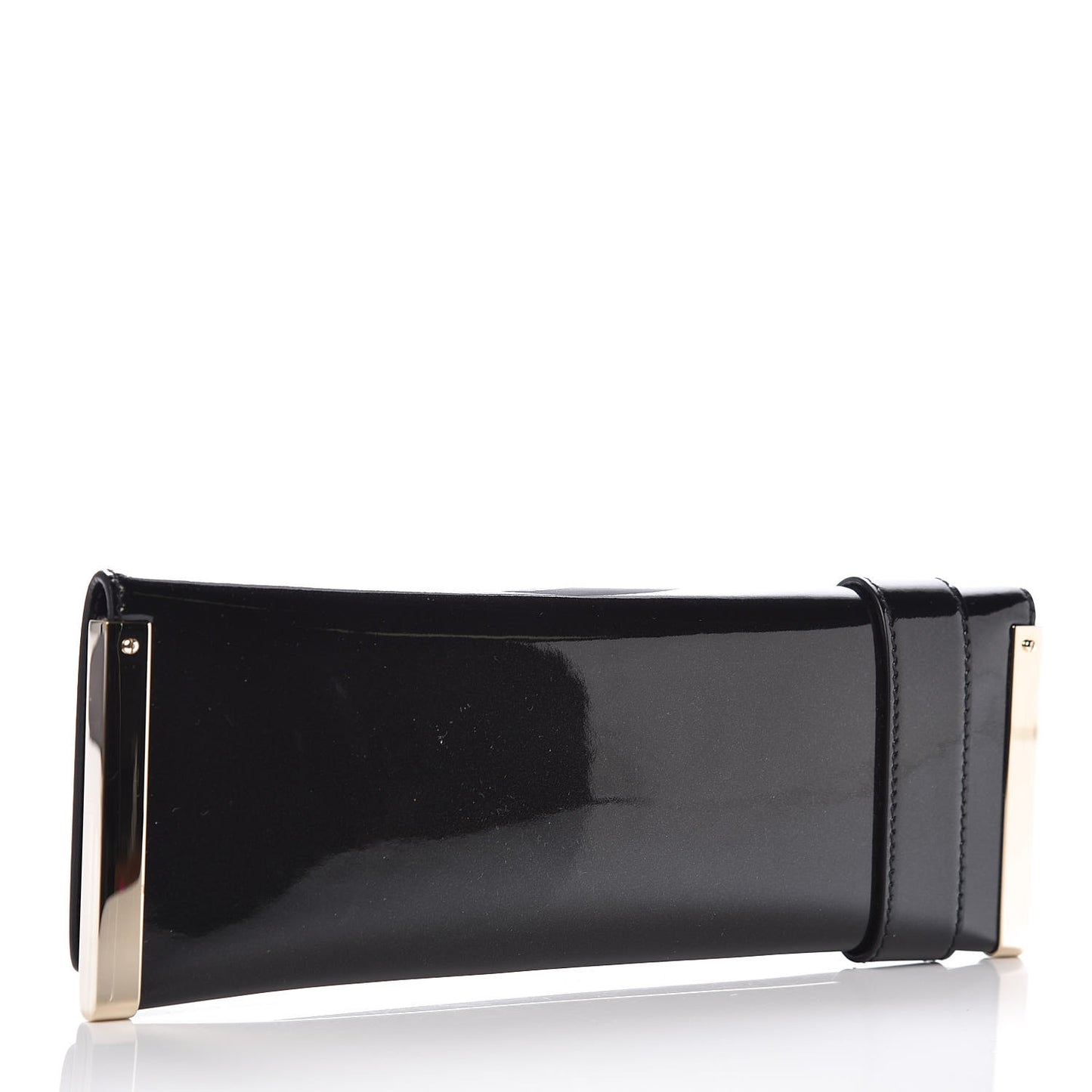 Patent Romy Clutch Black
