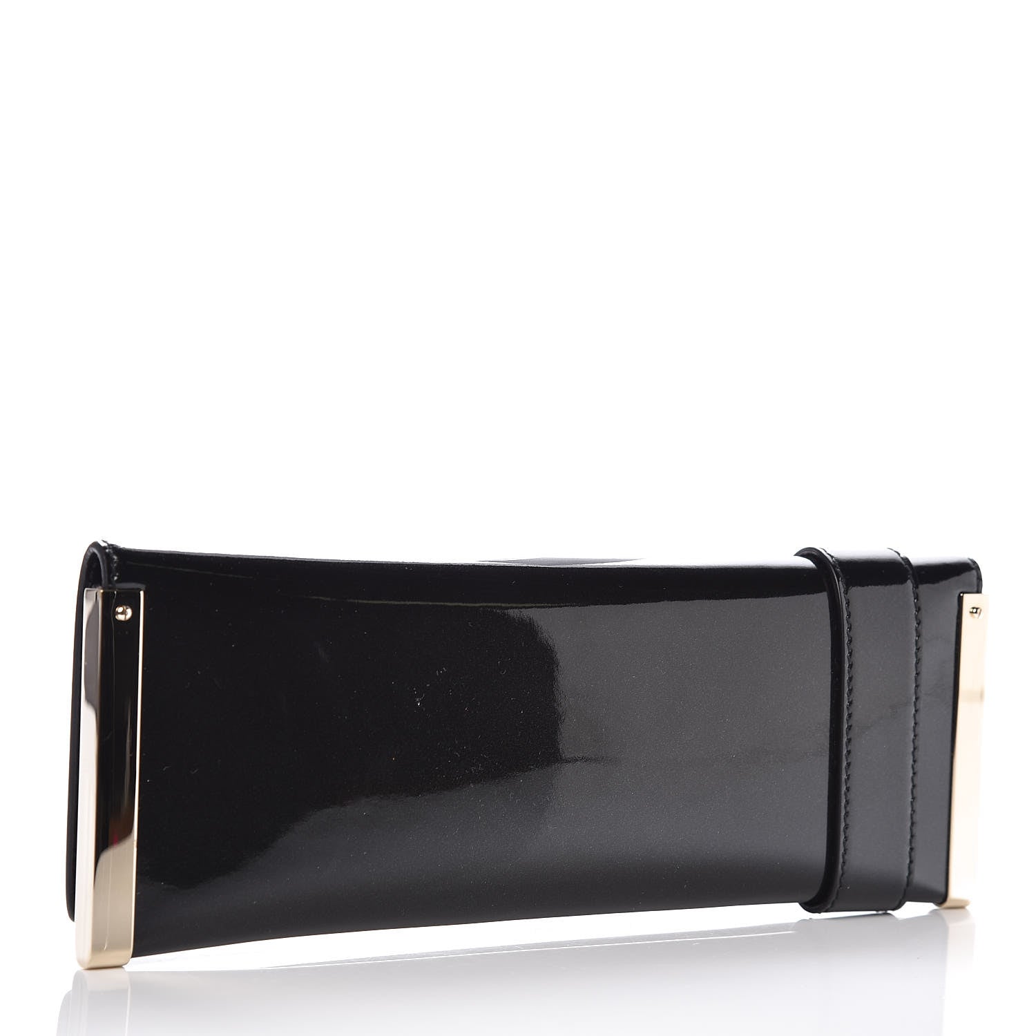 Gucci Patent Romy Clutch Black 3 of 7