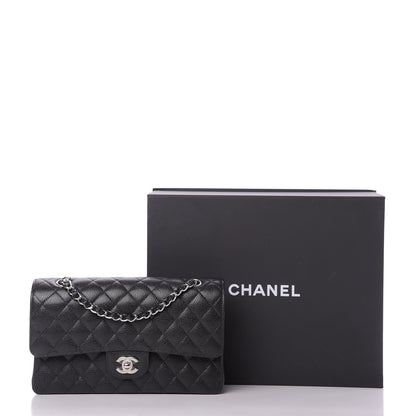 Chanel Caviar Quilted Medium Double Flap Black 10 of 10