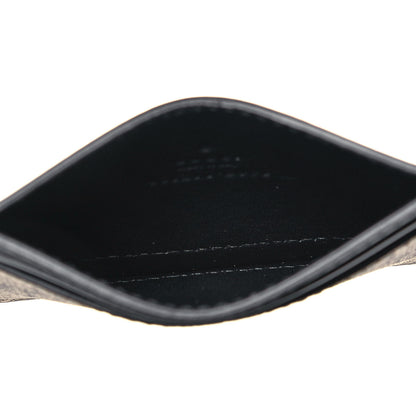 Gucci GG Supreme Monogram Bee Print Card Holder Black 5 of 6