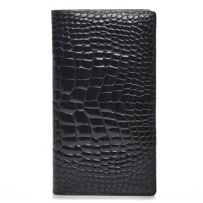 Louis Vuitton Alligator Checkbook Wallet Black 1 of 7