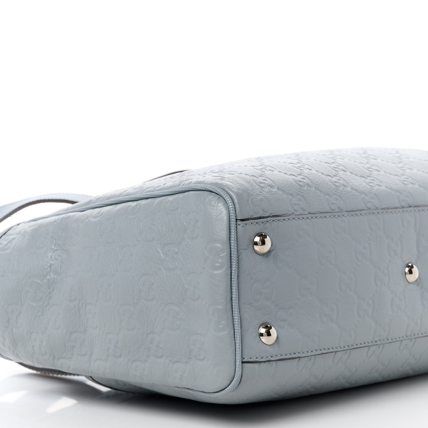 Guccissima Small Tote Bag Light Blue