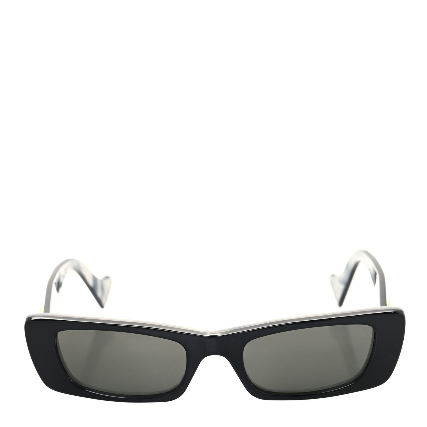 Acetate Rectangular Sunglasses GG0516S Black
