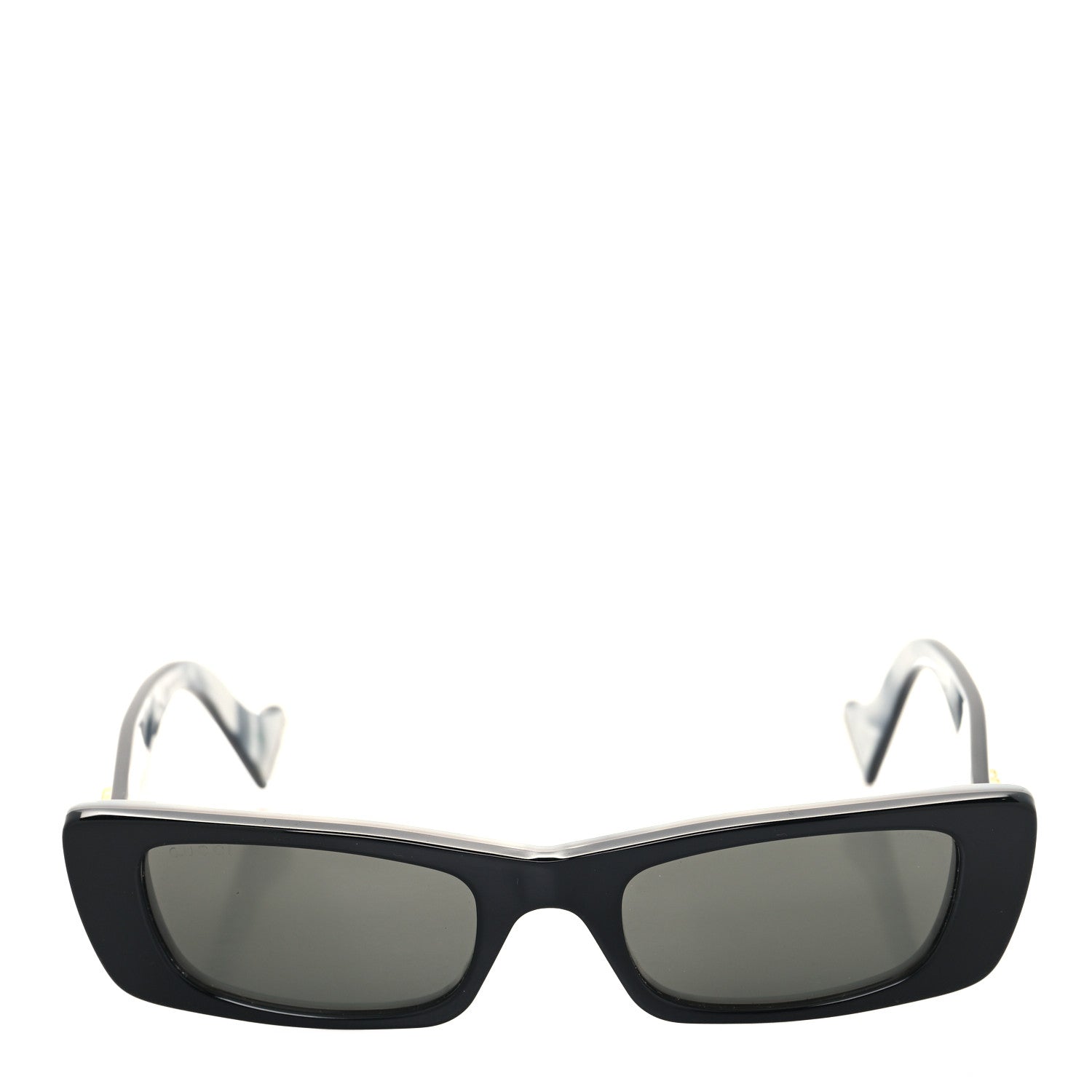 Gucci Acetate Rectangular Sunglasses GG0516S Black 2 of 7