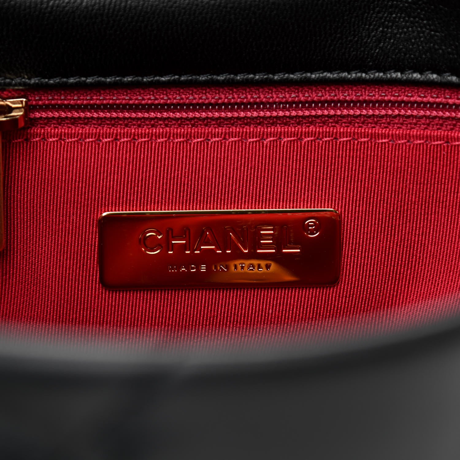 Chanel Goatskin Quilted Medium Chanel 19 Flap Black 6 of 10