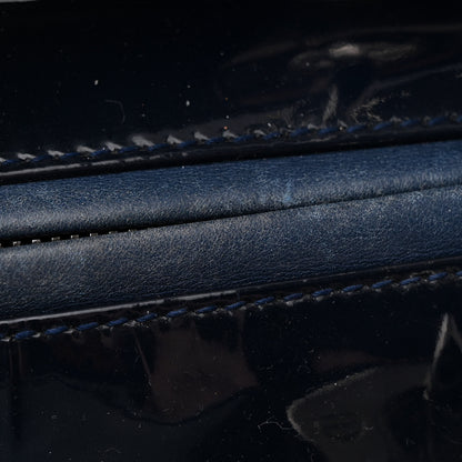 Christian Dior Patent Cannage Medium Lady Dior Navy Blue 11 of 14