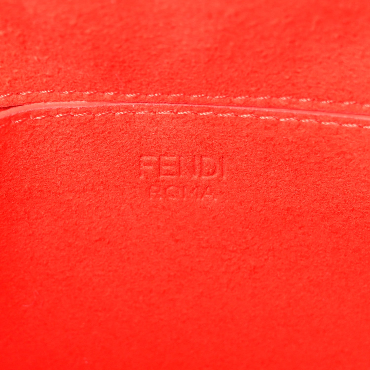 Fendi Technical Fabric FF Midi Chain Baguette Tulipano 6 of 11