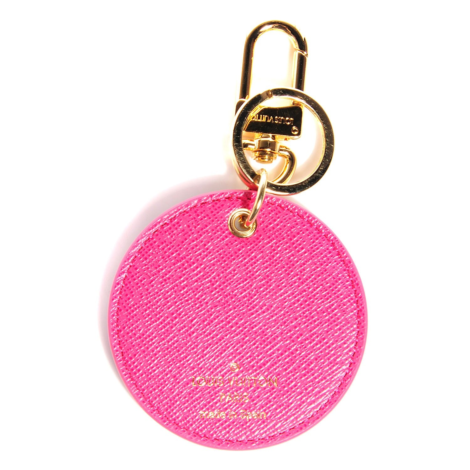 Louis Vuitton Damier Ebene Illustre Posies Bag Charm 2 of 4