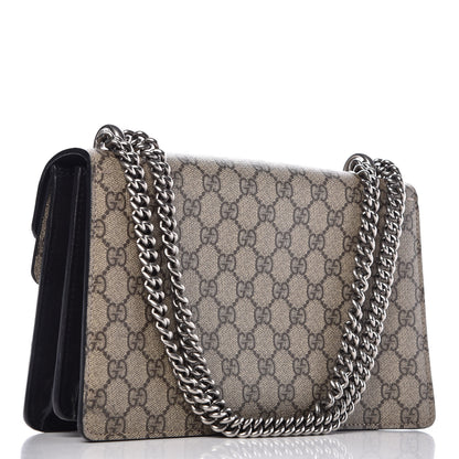 Gucci GG Supreme Monogram Small Dionysus Shoulder Bag Black 3 of 10