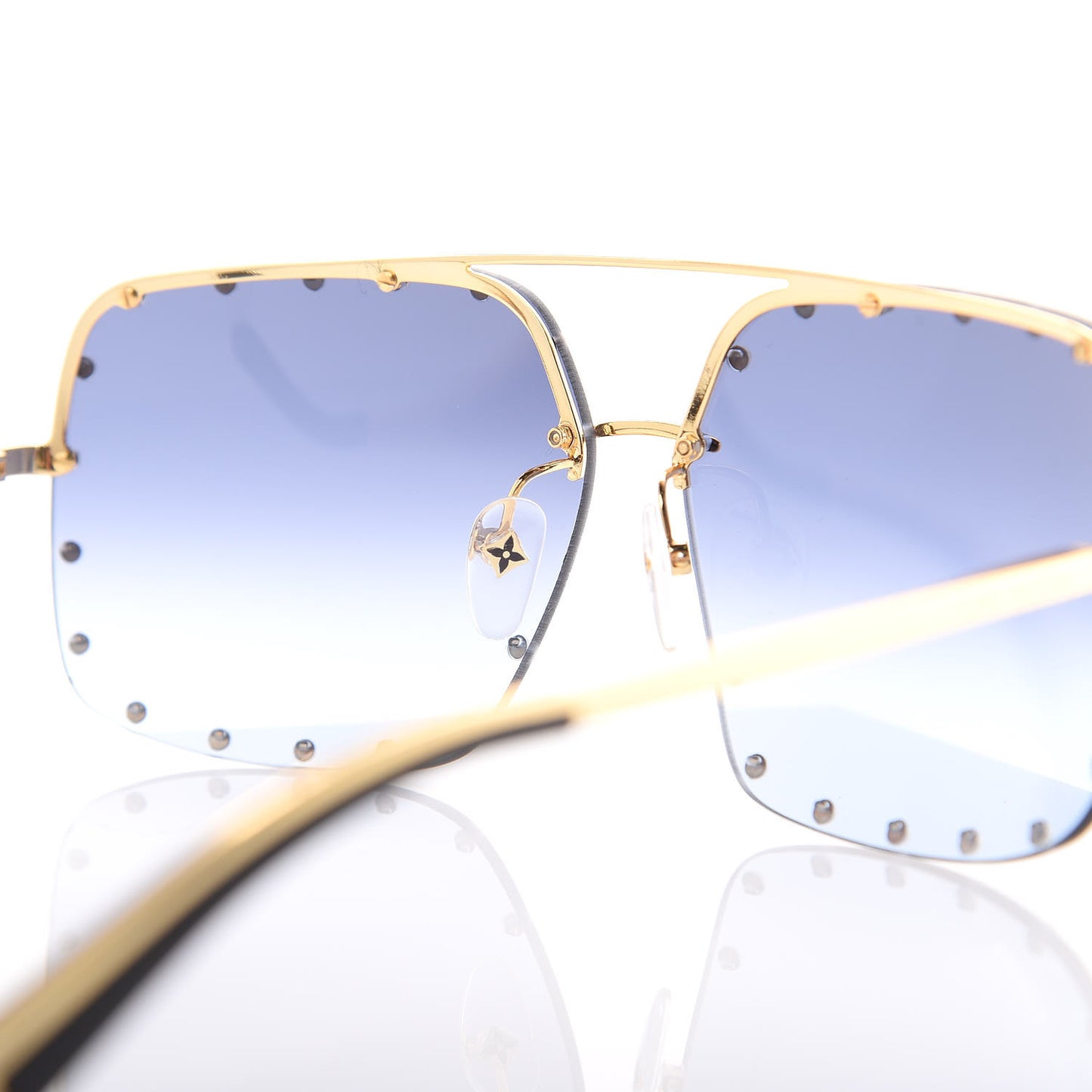 The Party Square Sunglasses Z2354E Blue
