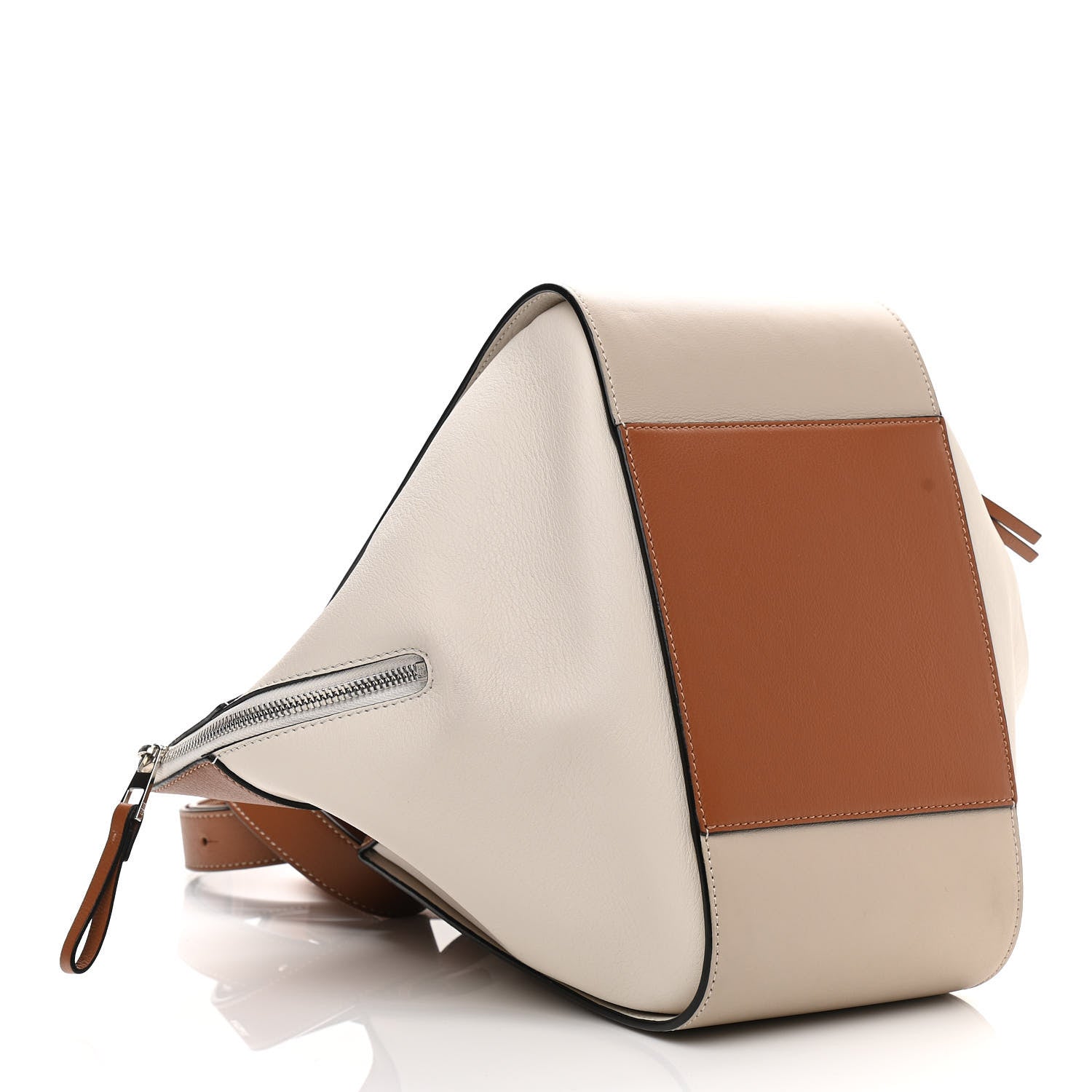 Loewe Calfskin Small Hammock Shoulder Bag Light Oat Tan 3 of 11