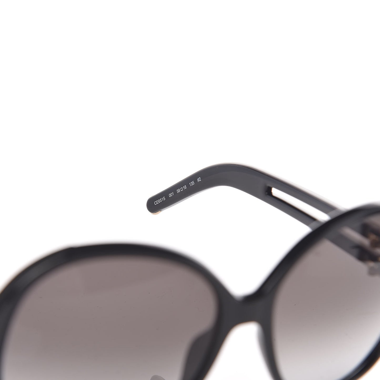 Oversized Round Sunglasses CE651S Brown