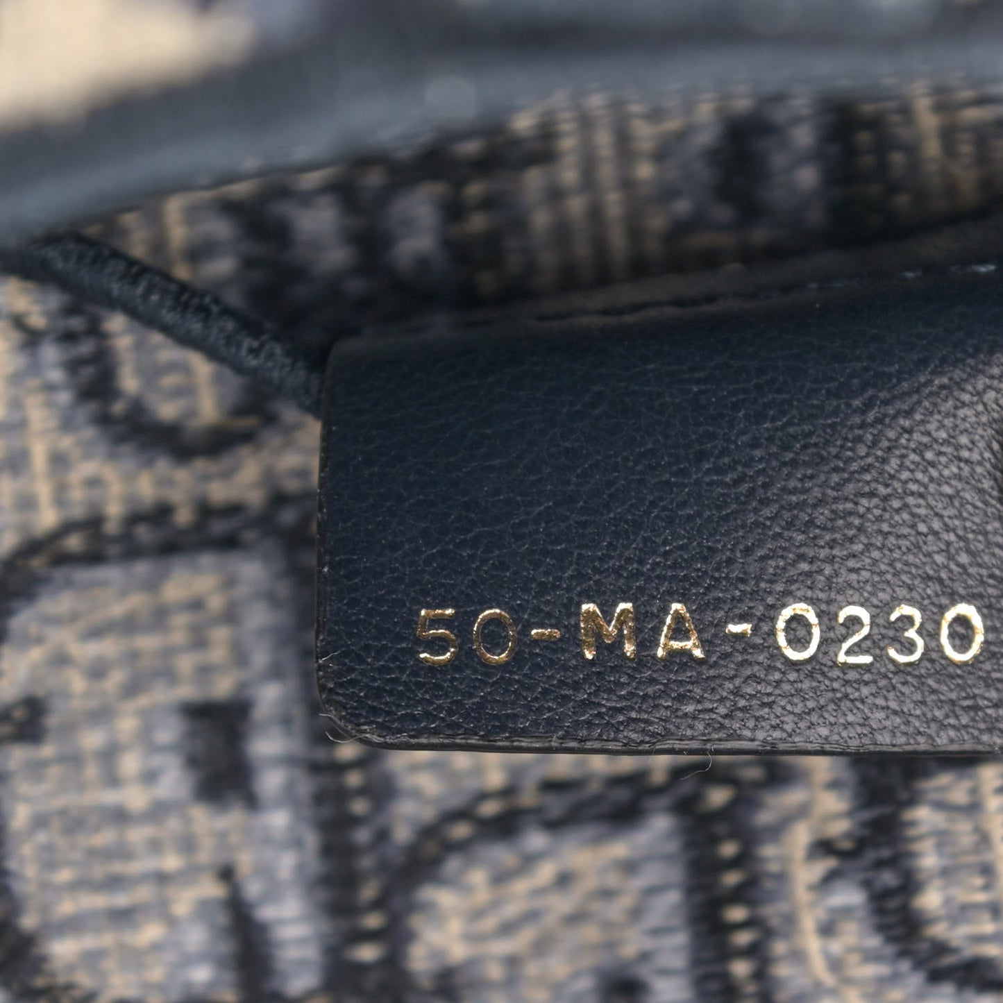 Oblique Slim Saddle Pouch Blue