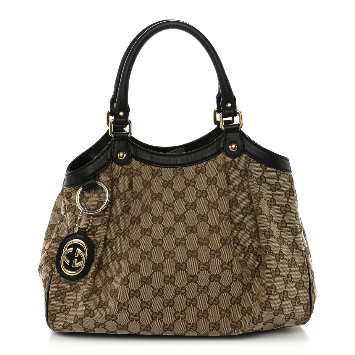 Gucci Monogram Medium Sukey Tote Brown 1 of 14