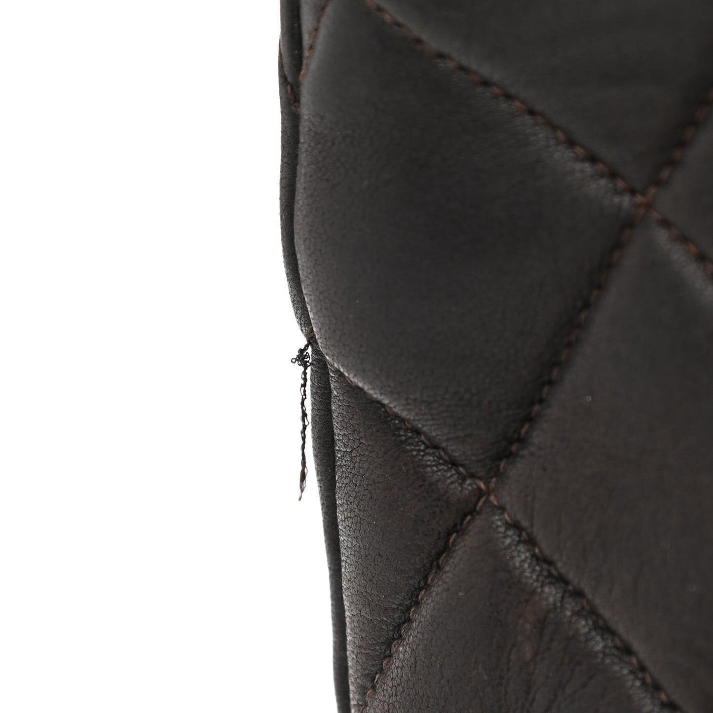 Lambskin Quilted Medallion Tote Black