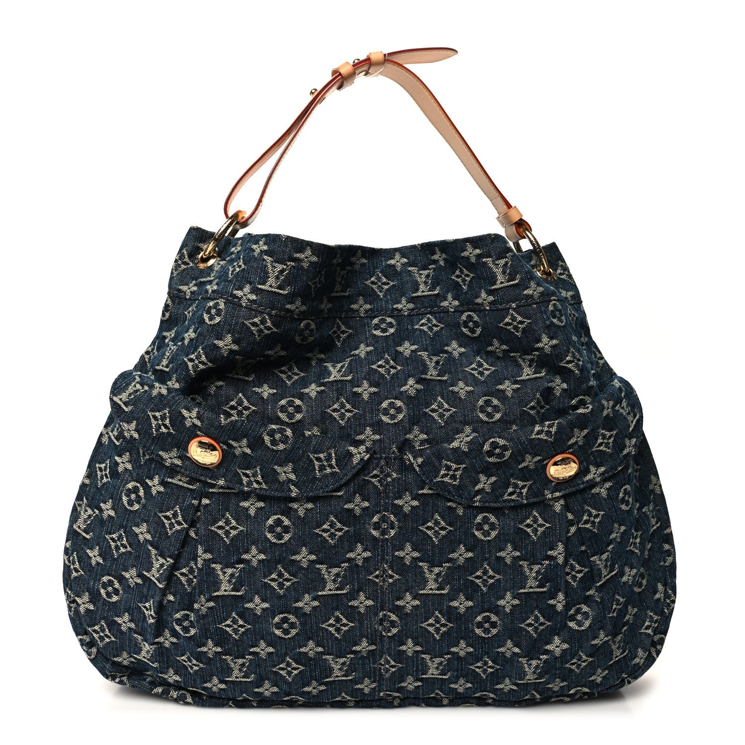 Louis Vuitton Denim Daily GM Gris Blue 1 of 9