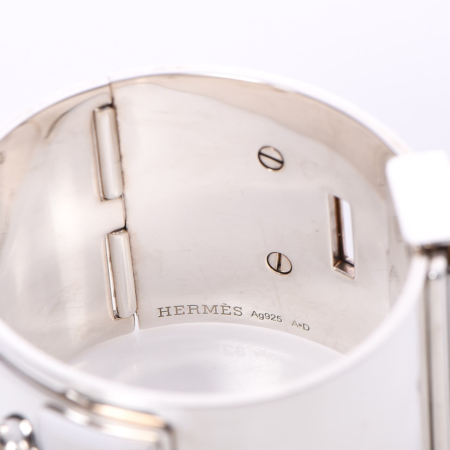 Hermes Sterling Silver Collier De Chien Bracelet SH 5 of 7