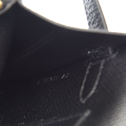 Hermes Epsom Kelly Wallet To Go Black 7 of 11