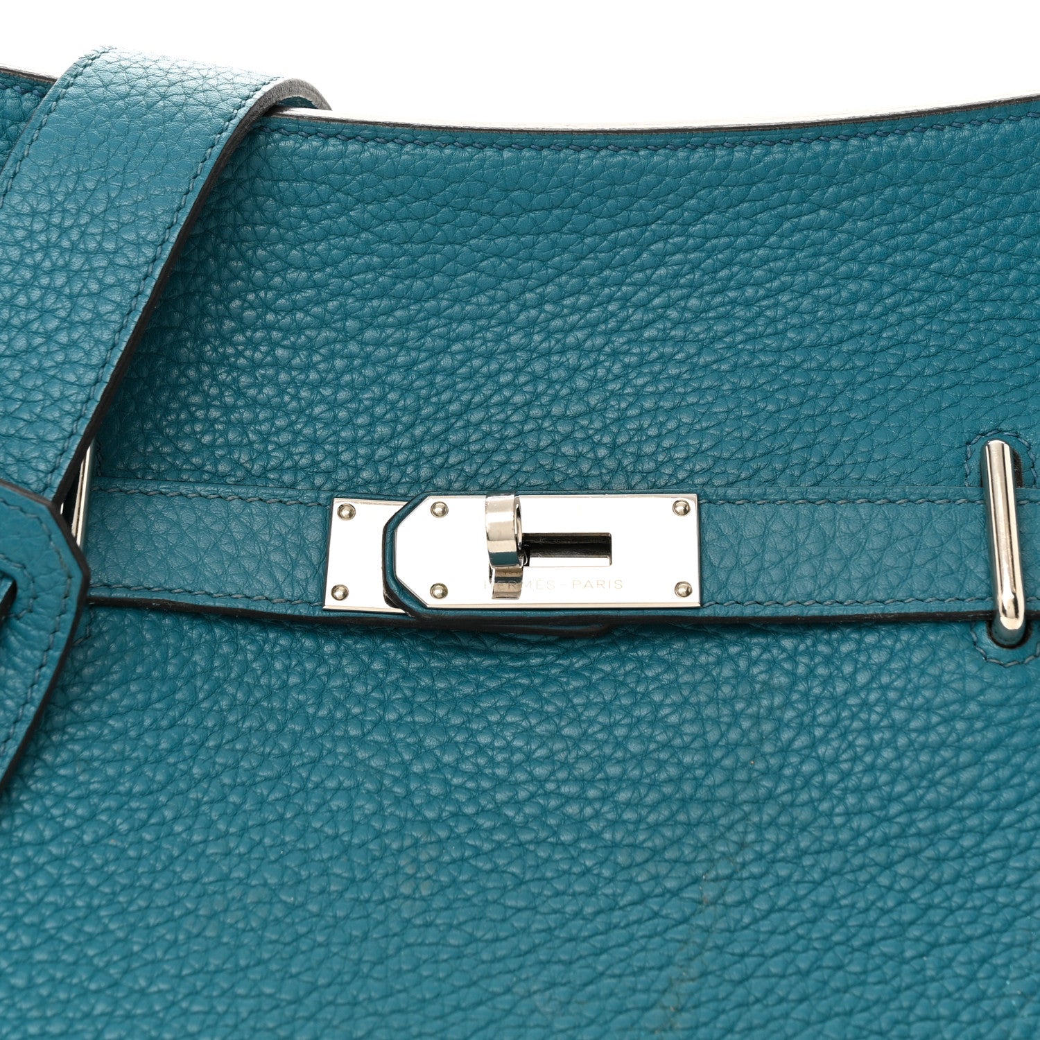 Hermes Taurillon Clemence Jypsiere 31 Bleu Izmir 8 of 21