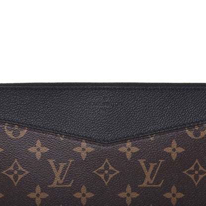Louis Vuitton Monogram Daily Pouch Black 9 of 10
