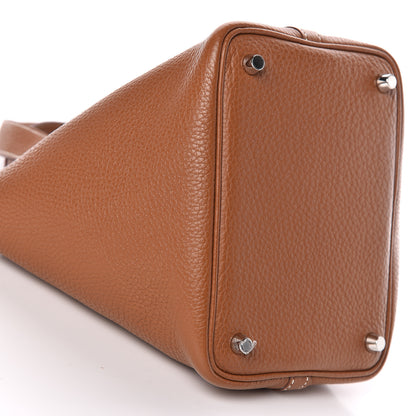 Hermes Taurillon Clemence Picotin Lock 18 PM Gold 5 of 10