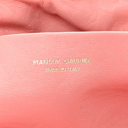 Mansur Gavriel Lambskin Cloud Clutch Blush 6 of 11