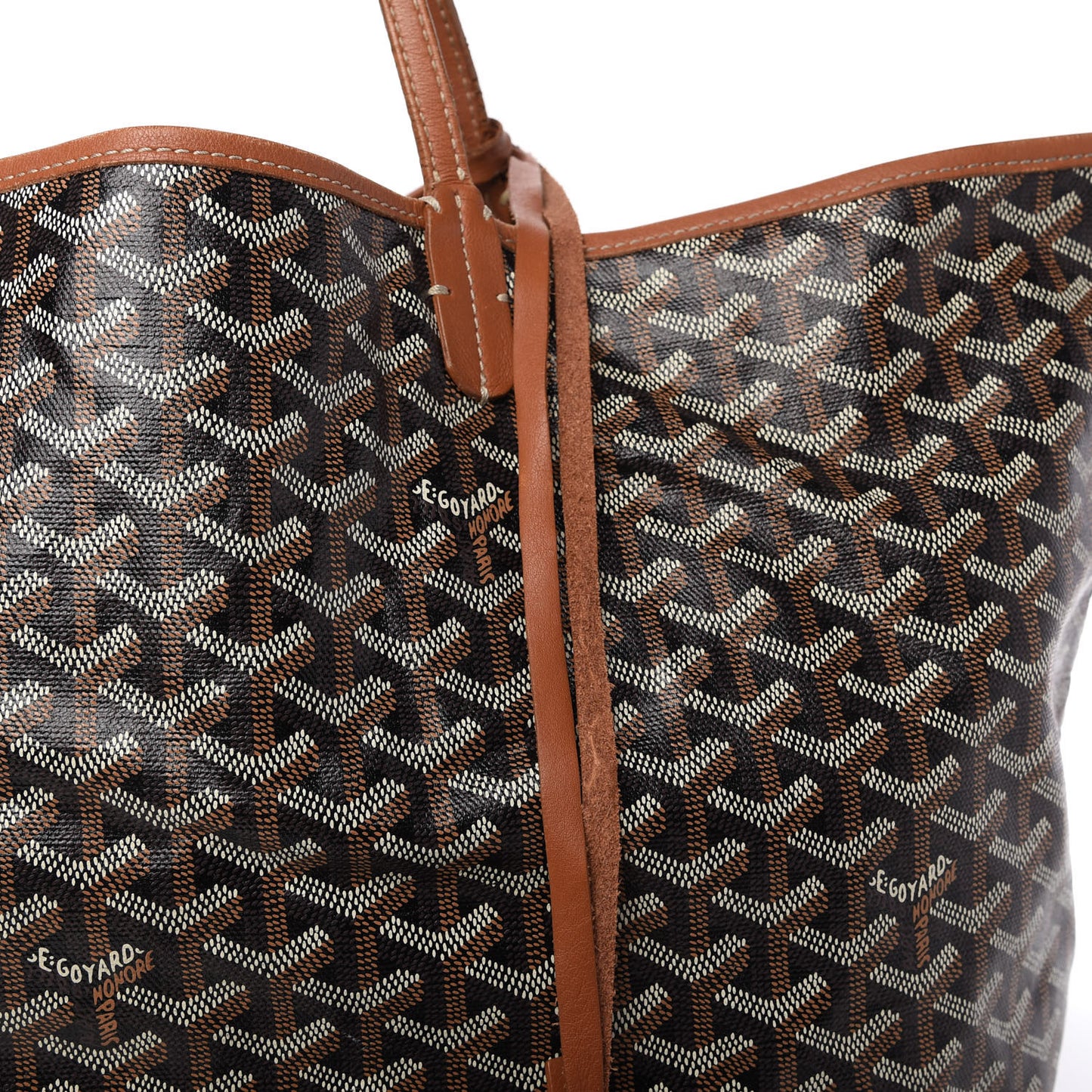 Goyardine Saint Louis GM Black Gold