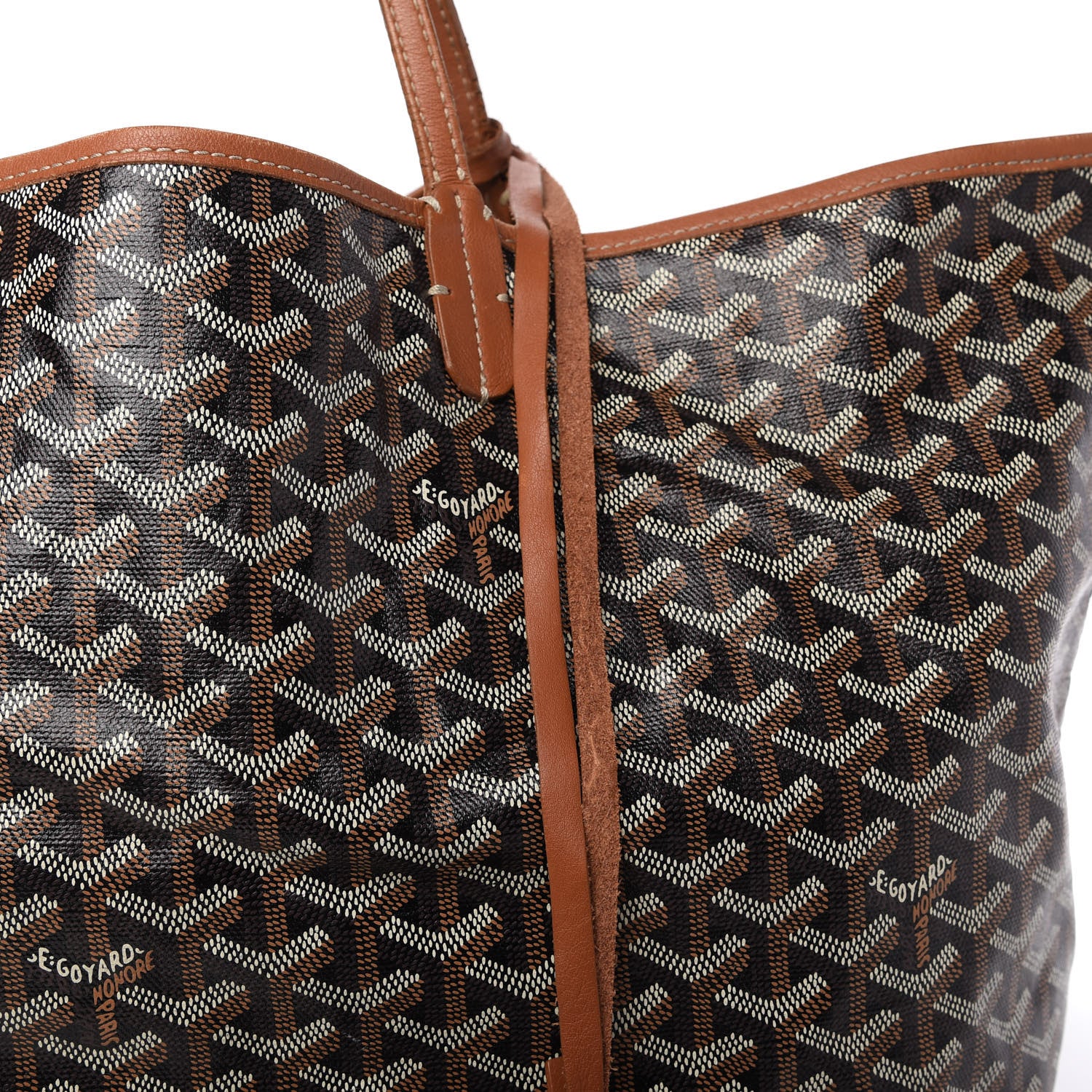 Goyard Goyardine Saint Louis GM Black Gold 12 of 13