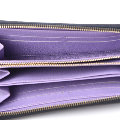Louis Vuitton Monogram Multicolor Zippy Wallet Black Violet 5 of 6