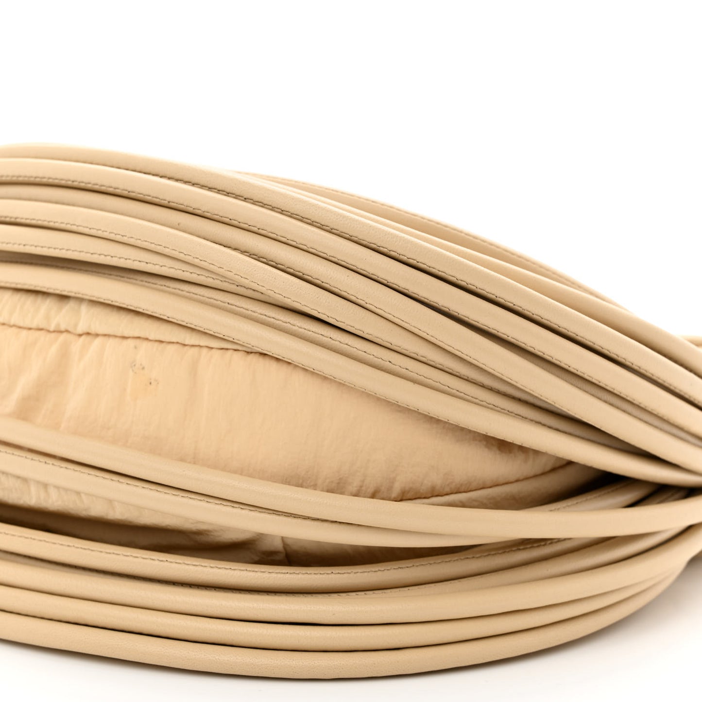 Nappa Mini Tubular Double Knot Porridge